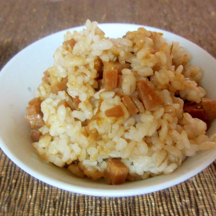 タケノコとふきのとう味噌の混ぜご飯